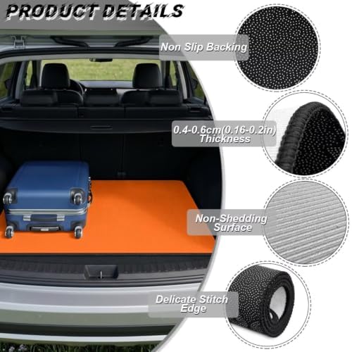 ELEQIN Orange Car Trunk Mat Cargo Liner - Image 6
