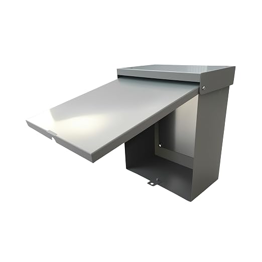 12×10×6" Metal Outdoor Electrical Box, IP66 Waterproof Lockable Enclosure | by Unknown