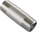 Beduan Stainless 3/4 NPT Male Threaded 2" Length Nipple Pipe Fitting | MPT by Beduan