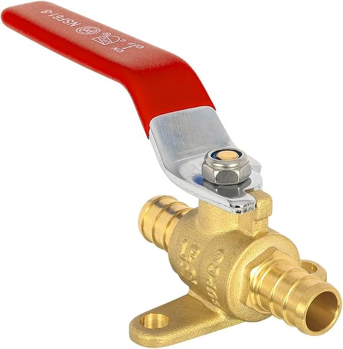 20PC EFIELD 1/2" Crimp Pex Ball Valve - Image 2
