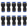 zjxed 3/8" OD x 5/16" OD Pneumatic quick Connector Push to Connect fittings by ROZESAZZ