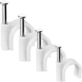 Abnii Cable Nails Clips, 4mm 6mm 8mm 10mm, Wire Wall Clips, Cable Tacks Coax by Abnii