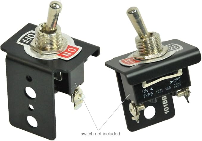 Bracket for Panel Mount Electrical Components Like Push Button Circuit Breaker - Image 3