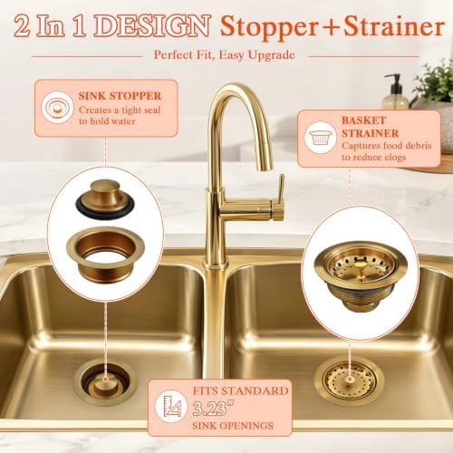 3-1/2 Inch Kitchen Sink Drain Kit - Image 4