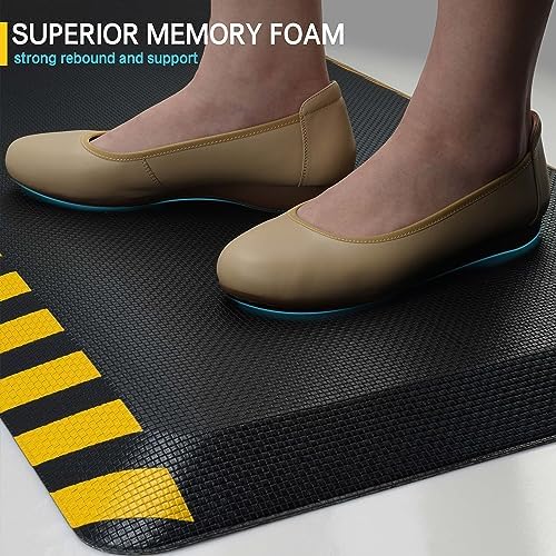 FEATOL Anti Fatigue Mat Industrial, Ergonomic Standing Floor Mat - Image 2
