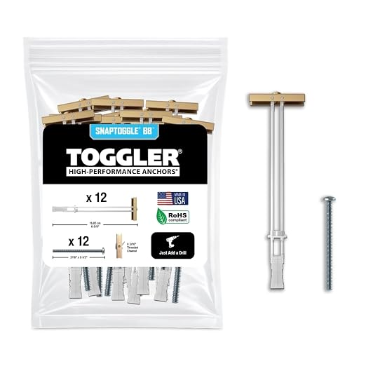 TOGGLER SNAPTOGGLE Drywall Anchors by TOGGLER