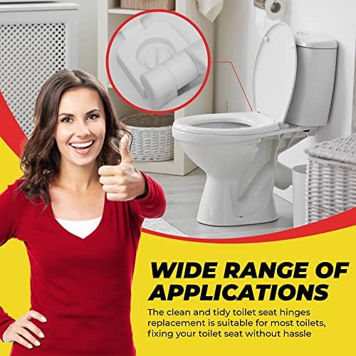 Qualihome Plastic Toilet Seat Screws Replacement - Image 7