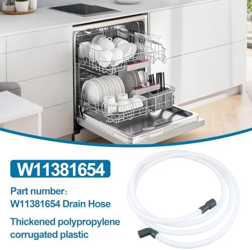W11381654 12' Dishwasher Drain Hose Replacement - Image 4