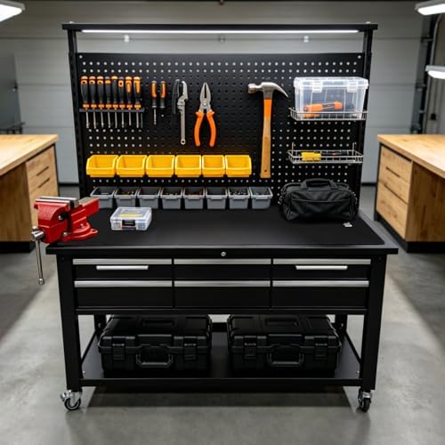 Workbench Mat 60"x24", 0.16" Thicken Anti-Slip Tool Box Top Mat - Image 7
