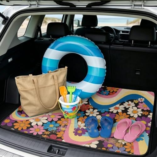 ELEQIN Car Trunk Cargo Liner, Washable Auto Trunk Protective Mat, Cargo Liner - Image 2