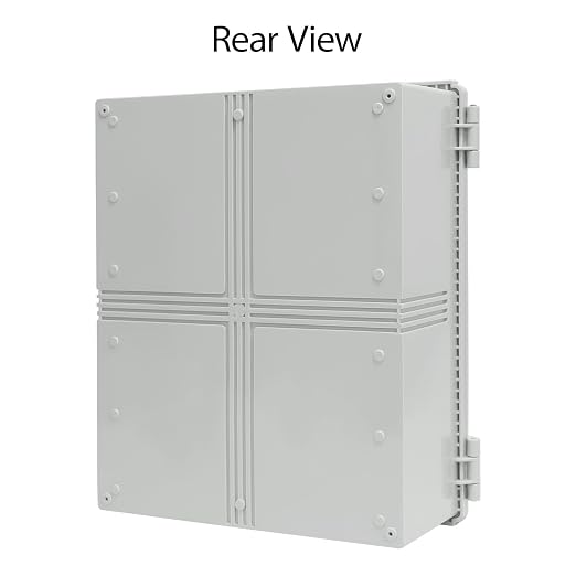 Electrical Box, IP67 Waterproof Hinged Cover Stainless Steel Latch Junction Box - Image 7