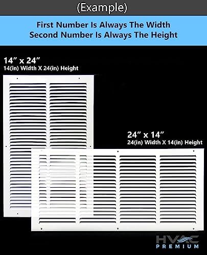 HVAC Premium 12'' x 4'' Return Air Grille - Image 4