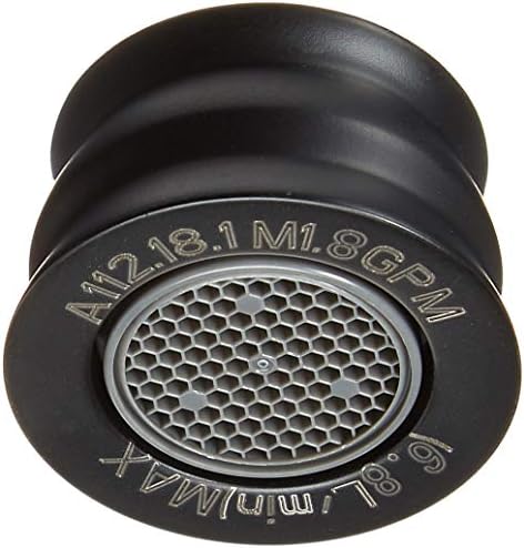 Danze DA500186NBS Standard Female Faucet Aerator Kit, 1.75 GPM, Satin Black by Gerber