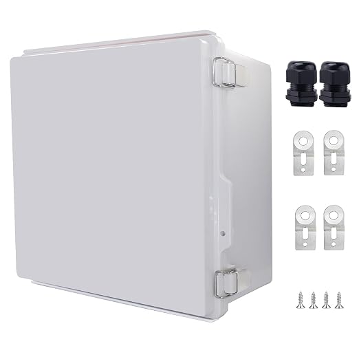 IP67 Waterproof Junction Box, ABS Plastic Electrical Enclosure by LuSumtly