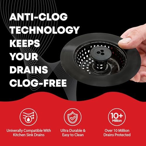 Kitchen SinkShroom Clog-Free Kitchen Sink Drain Strainer - Image 2