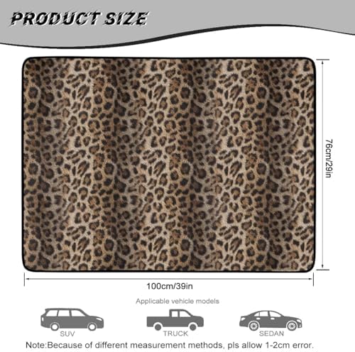 Brown Leopard Cargo Liner 29"x39" - Image 7