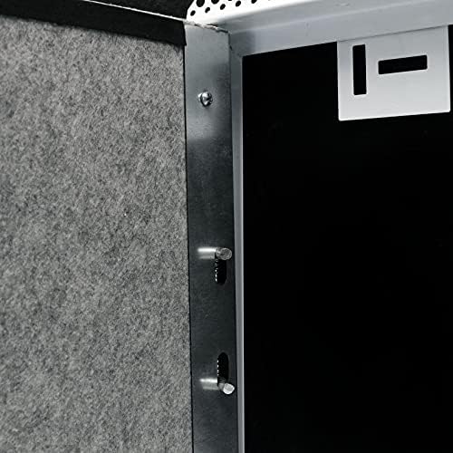 Access Door 24" X 24" Sound Rated Steel Access Panel Felt Covered Door - Image 6