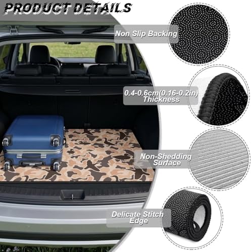 ELEQIN Duck Camouflage, Car Trunk Cargo Liner, Washable Auto Trunk Protective - Image 6