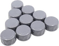 10-Pack PVC Female Thread End Cap Plug Fittings, 3/4Inch Gray | plumbing diy by Joyangy