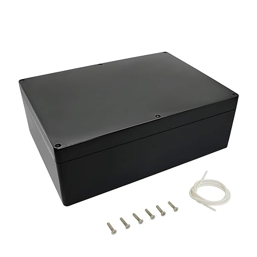 Project Box ABS Plastic IP65 Waterproof Dustproof Electrical Junction Box by LeMotech