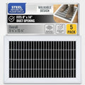 Fits 8x14 and 14x8 Duct Opening | Return Air Floor Grille by Handua | Walkable by Handua