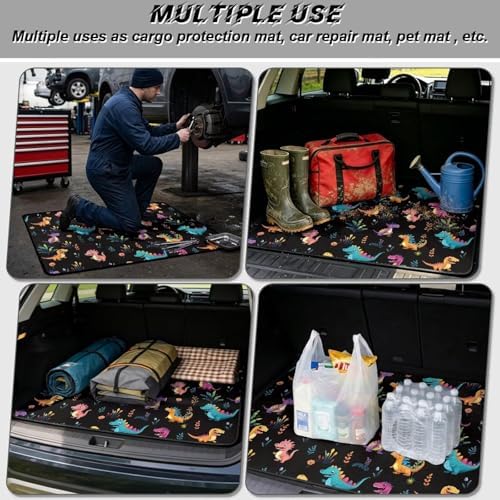 Colorful Dinosaur Rubber Cargo Liner 29"x39" - Image 3