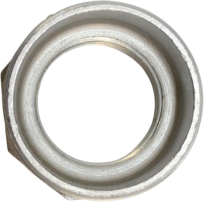 2" Male x 1-1/4" Female Thread Reducer Bushing Pipe Fitting, Stainless steel SS - Image 4