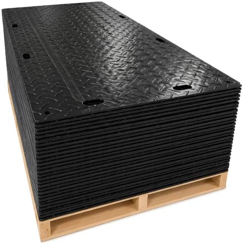 Ground Protection Mat 4’ x 8’ – ½” Thick by IrontreadMats
