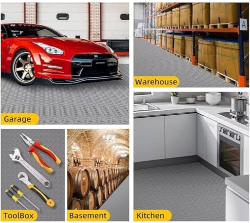 Perforated Mat Black 1.3×1m, Drainage Floor Mat, Ventilated Flooring, Liquid - Image 6