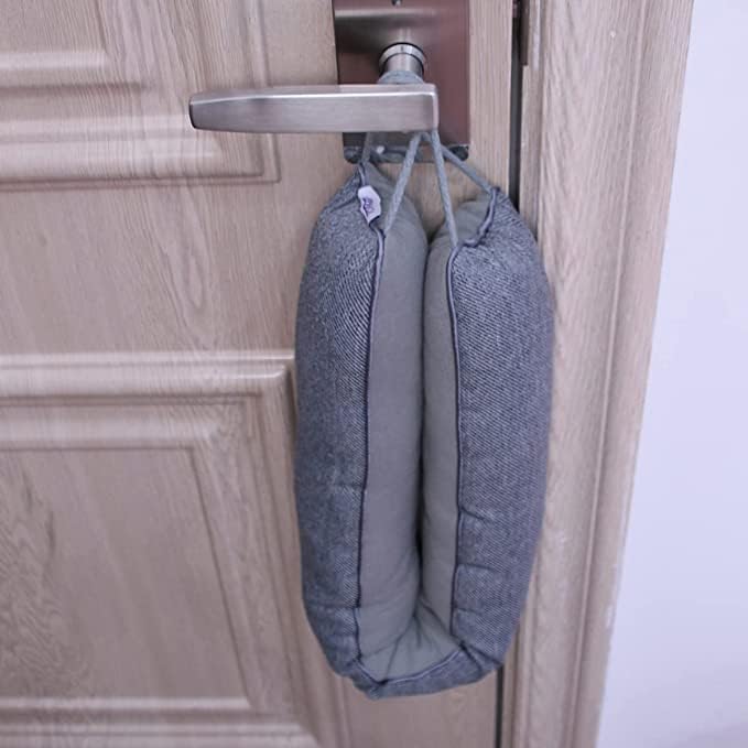 TORRAMI 32" Door Draft Stopper Under Bottom Insulation Noise Air Stopper 2.16LB - Image 4