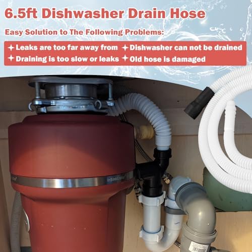 8269144A Dishwasher Drain Hose Extension Compatible - Image 4