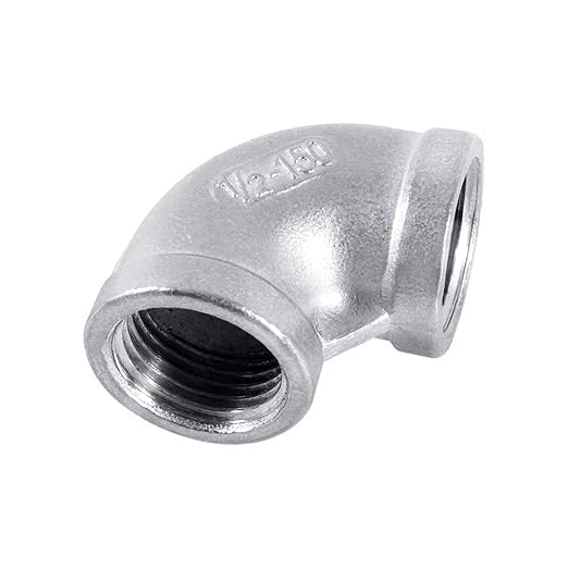 Stainless Steel 304 Cast Pipe Fitting, JoyTube 3/4" to 3/4" Female to Female - Image 3