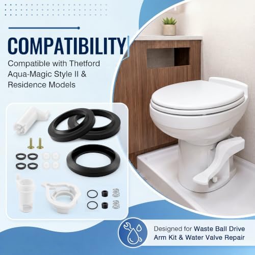 RV Toilet Parts 42048 42209 Compatible - Image 6