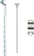 Enhon 1 Pack Lavatory Pop Up Drain Lift Rod, and Spring Clip Kit by Clickhere