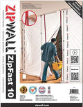 Zipwall ZF10-PK16 ZipFast Reusable Reuseable Barrier by ZIPWALL
