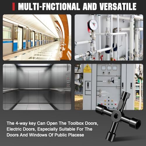 Plumbing Tools Angle Stop Wrench Kit, Ferrule Removal Tool - Image 7