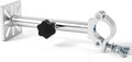 Pelopy 10" to 13" LED Wall Mounting Plate to Extension 2" Pole Truss Clamp by Pelopy