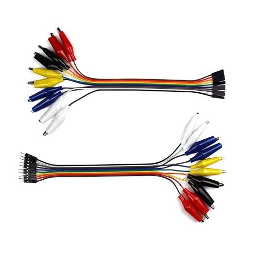 UCTRONICS Breadboard Alligator Clip Jumpers by UCTRONICS