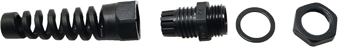 RLECS 2pcs Waterproof Cable Gland 16mm 5/8" Plastic Joint M16 Nylon Cable Seal - Image 5