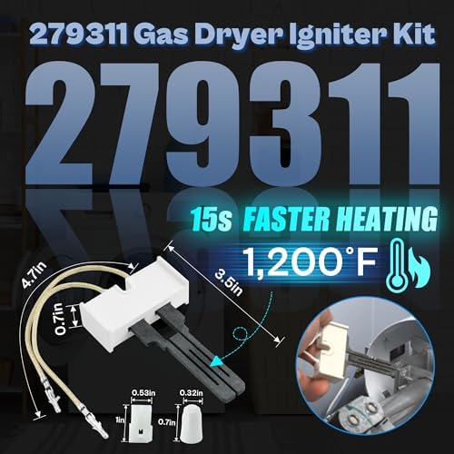 【Upgraded 】Gas Dryer Repair Kit - Image 2