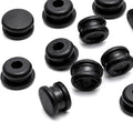 1/4" Silicone Rubber Panel Plug Solid Grommet Knockout Hole Cover Fits 1/16" to by Unknown
