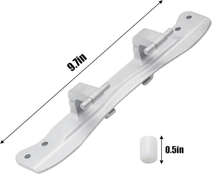 W10208415 Dryer Washer Door Hinge Compatible - Image 2