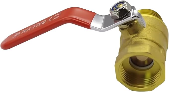Uenede Brass 3/4 Inch NPT Ball Valve 600 WOG, Metal Plumbing Control Valve - Image 3