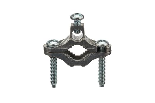 Zinc Die-Cast Ground Clamp, 1/2-1" Conduit Size, 2-10 Ground Wire Range - Image 2