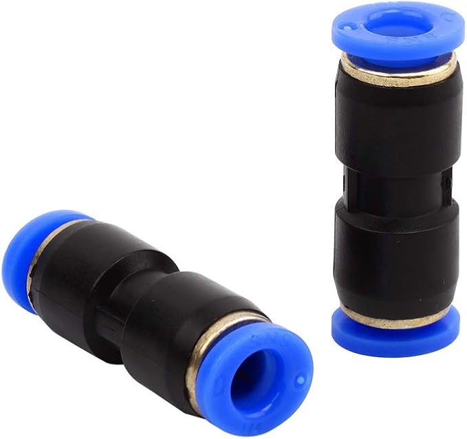 SNS 8mm Tube OD Plastic Straight Union Pipe Tube Fitting Straight Pneumatic - Image 7