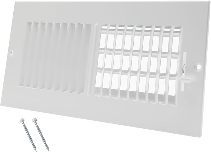 10 x 4 Inch Air Vent Covers for Wall or Ceiling by Howeall