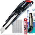 18mm Heavy Duty Utility Knife, Screw Lock Box Cutter by SINSEUNG