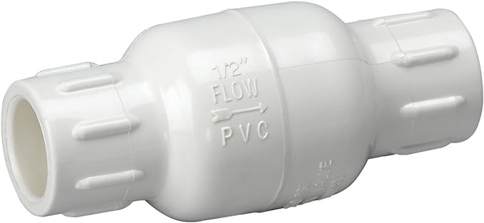Homewerks VCK-P40-E7B In-Line Check Valve, Solvent x Solvent, PVC Schedule 40 by HomewerksWorldwide