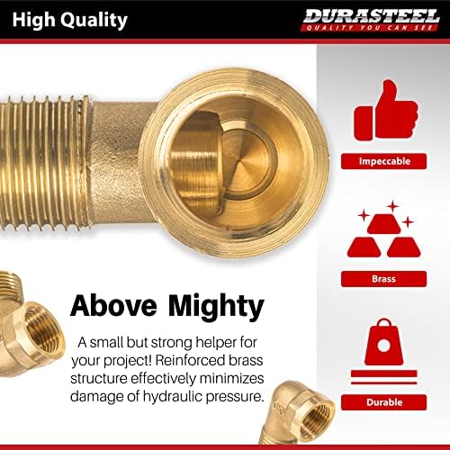 DuraSteel Wall Mount Faucet 90-Degree Elbow - Image 5