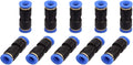 SNS 8mm Tube OD Plastic Straight Union Pipe Tube Fitting Straight Pneumatic by SNS